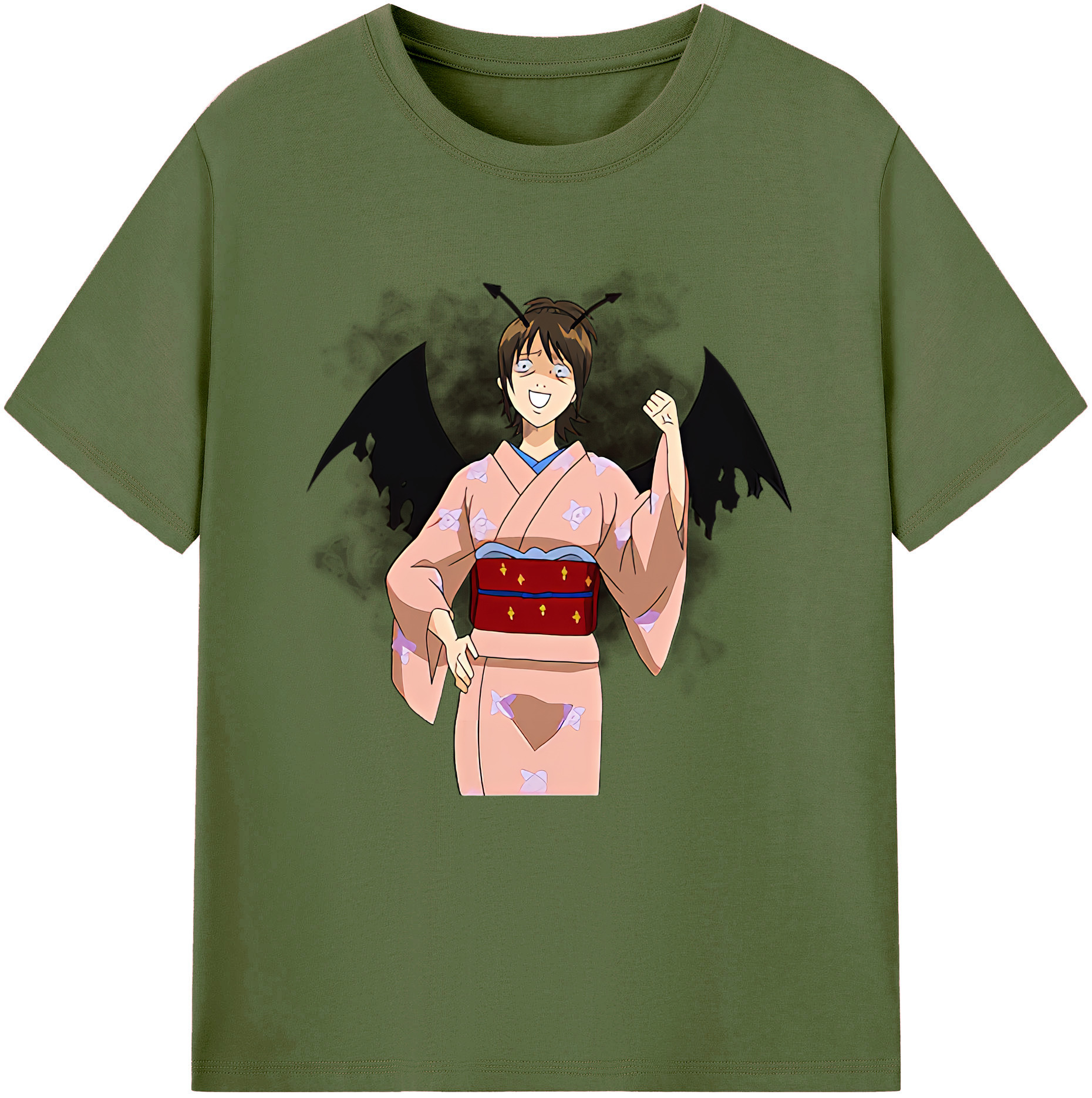 （画像用） ぎんたま 坂田銀時（さかたぎんとき） 神楽 志村新八（しむら しんぱち） GINTAMA Sakata Gintoki Kagura Shimura Shinpachi 綿100％半袖Tシャツ（フロントプリント）